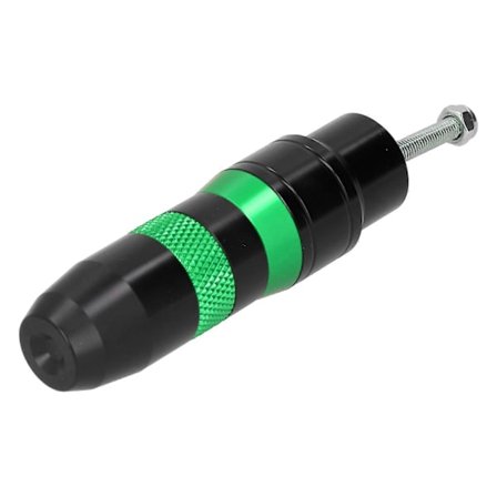 Motorsykkel Eksosrør Slider Aluminium Legering Anti Fallende Beskyttelse Universell Grønn