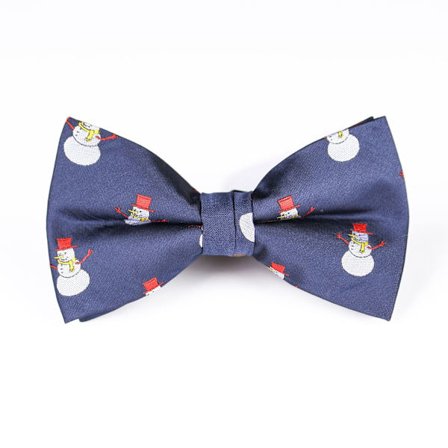 Sløyfe til jul, menn, marineblå sløyfer til julebord, karneval, bankettgave