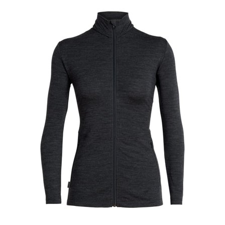 Icebreaker Women's Victory Ls Zip Women Mid layer tops Grey XL