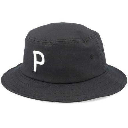 Puma - Svart bucket Hatt - P Hat Black Bucket @ Hatstore
