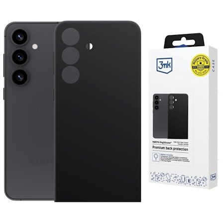 3MK Mobilskal till Galaxy S24 MagSafe Hardy Silikon - Svart