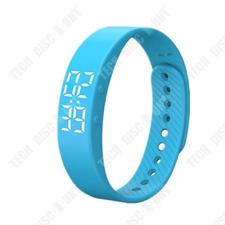 Intelligent sportsovervåger - TECH DISCOUNT - TD - USB-opladning - Vandtæt - Justerbar