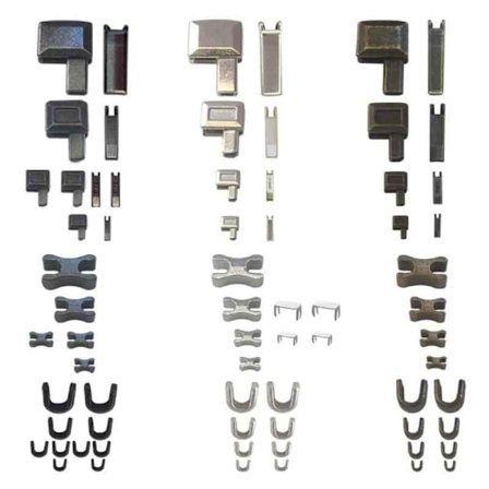 69 stk. Lynlås Reparationssæt, Universal Lynlås Fix Udskiftning