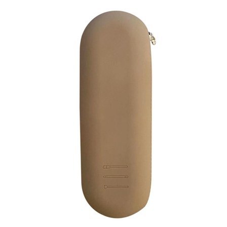 Makeup Brush Bag Oppbevaringsveske BRUN