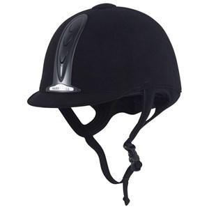 Harry Hall Black Legend Riding Hat 6 5/8 (54 cm) - Equestrian equipment - 6 5/8 (54 cm) - Black - Mädchen