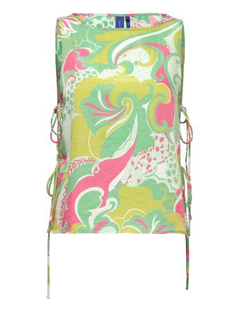 Mattiers Top Blus Ärmlös Multi/mönstrad Résumé