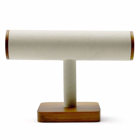 Smyckeskrin i trä, smyckesorganisatör, hängande displayställ för armband, klocka, armring