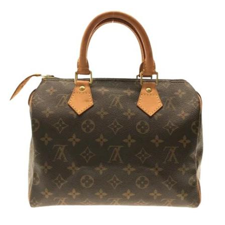 Louis Vuitton Vintage Pre-owned Speedy 25 Monogram Handväska brun, Dam Vintage Väskor, Dam, Storlek: ONE SIZE