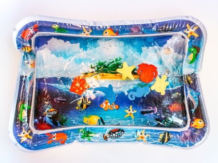 Happytoys Lekematte med vann, Havbunn-Sjødyr