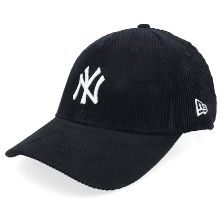 New Era - MLB Black adjustable Czapka Z Daszkiem - New York Yankees Corduroy 9FORTY Mc Black Adjustable @ Hatstore