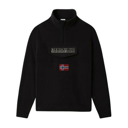 Napapijri, Sweatshirts Czarny, Mężczyzna, Rozmiar: M