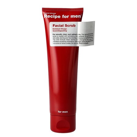 Recipe For Men Facial Scrub 100 ml, Mænd, Ansigtspleje, Masker