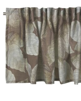 Multibandskappa bladmönster Capri Brun - Fondaco