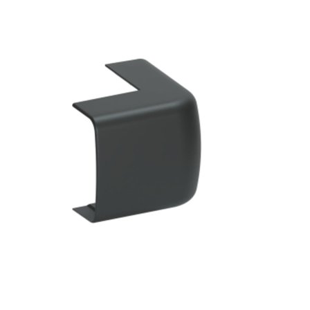 Schneider Electric Optiline ISM14462 Ytterhjørn svart, Ø7 mm 18x35 mm, Installasjonsmaterial