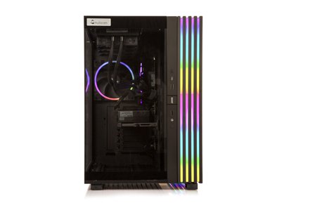 Multicom Light Base A925 Gaming-PC AMD Ryzen 7 9800X3D, 64GB DDR5 RAM, 4TB PCIe SSD, GeForce RTX 5080 16GB GDDR7, 5GbE, Wi-Fi 7 320MHz, Windows 11