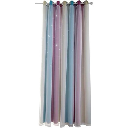 Tähtiverhot Lastenhuoneen Pimennysverhot Ohuet Verhot Lapsille