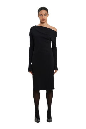 Residus Ona Dress - Black Klänningar Dam Svart L