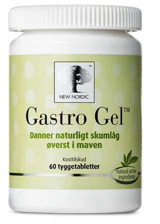New Nordic Gastro Gel 60 tabl., Helse & Madvarer, Kosttilskud, Fordøjelse & Fibre