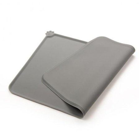 Silikoneunderlag til kat og hund, skridsikre og anti-tilstopnings bordskånere, (Da