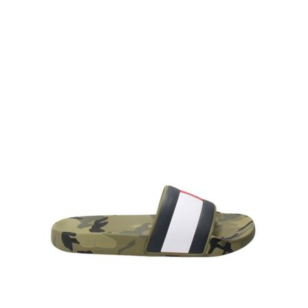 Tommy Hilfiger Sandalen , Groen , Heren , Maat: 44 EU