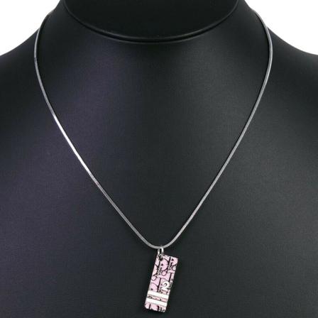 Dior Vintage Pre-owned Necklace , Grijs , Dames , Maat: ONE Size Vintage Sieraden