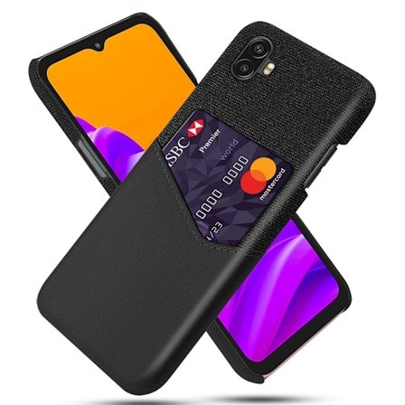 Bofink Samsung Galaxy Xcover 2 Pro skal med korthållare - Svart