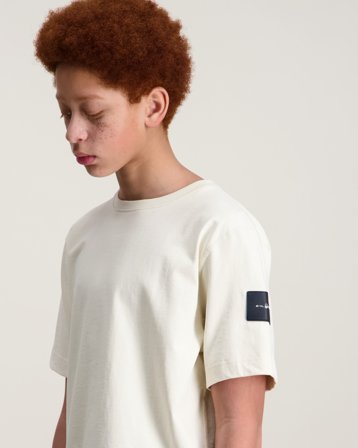 Sail Racing JR WIND TEE Kremfarget T-skjorter Gutt - Kids Brand Store