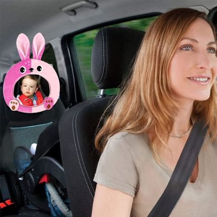 Babyspegel för bil, babyspegel för bil, bakåtvänd babyspegel