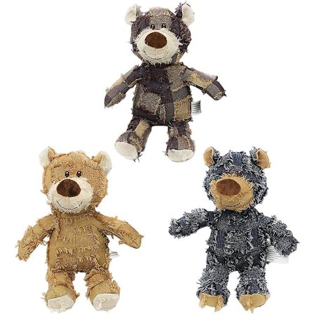 Uforgængelig Solid Bjørn Holdbar Tyggevenlig Åndbar Teddybjørn Tandrensning Velegnet Til Hunde Legetøj Der Kan Lige At Tygge - Blå