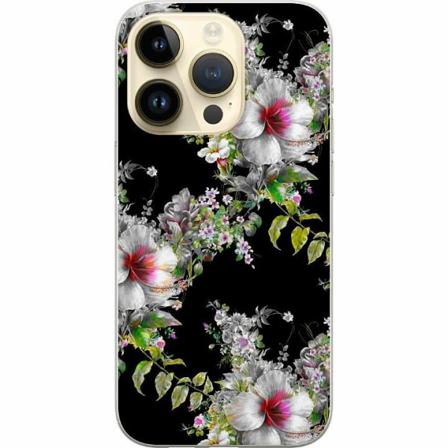 Apple Iphone 14 Pro Genomskinligt Skal Flower Star
