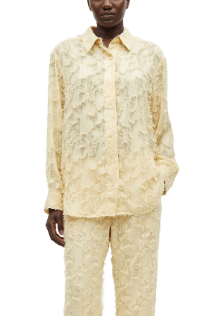 SAMSOE Sacatalpa Shirt 15532 Skjortor Dam Gul XS