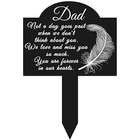 Udendørs Mindeplader Gravsted Markører Have Omtænksom Bærbar Medfølelse