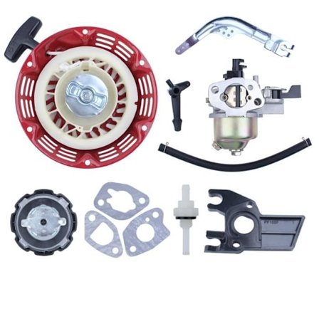 Tilbakekoblingstarter, forgasser, guvernørarm, spaksett kompatibelt med HONDA GX160 GX200 GX 160 200 5,5 hk 6,5 hk Generator Hg