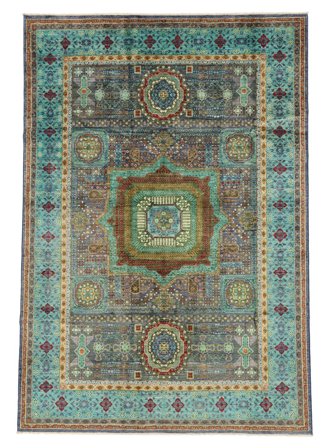 Annodato A Mano Mamluk Tappeto 184X268 Di Lana