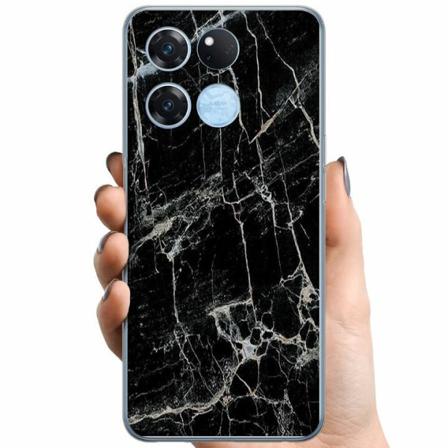 Oneplus Ace Racing Tpu Mobilskal Marmor Svart