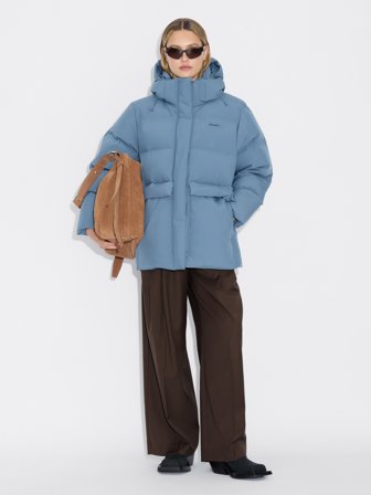 Holzweiler Besseggen Down Jacket - Blue Aqua - Women's - M