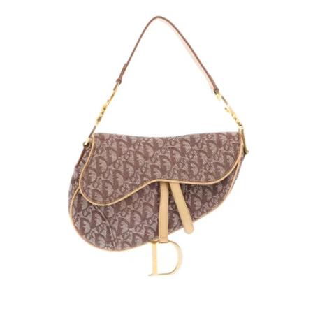 Dior Vintage Pre-owned HandTass , Bruin , Dames , Maat: ONE Size Vintage Tassen