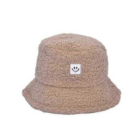 Vinter Dame Varm Faux Fur Shag Bucket Hat (Brun) 1 Stykke