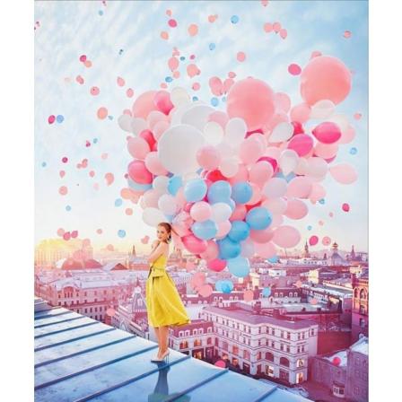 30x40cm 5D DIY Diamantmaleri Fuld,Ballonserie#C,DIY Diamant