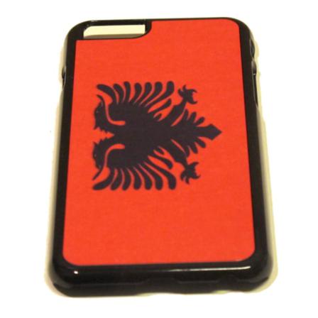 Albaniens Flagga Iphone 7 Mobilskal Röd