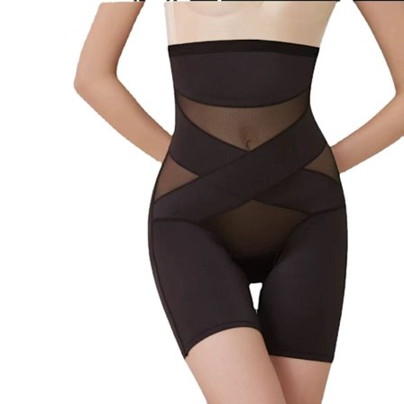 Tummy Control Body Shaper Shorts - Højtaljede Lår Slankere Trusser Shapewear 2xl