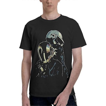Musikband Daft Punk 3D Print Dame Herre Casual Kortærmet T-Shirt Toppe 13