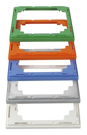 Elko Plus Dekorramme svart Svart, Strømbrytere & vegguttak