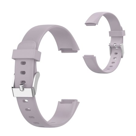 Fitbit Luxe klockarmband i silikon - Lila / Storlek: L