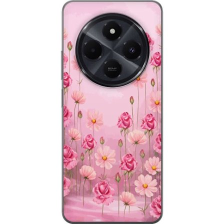 Kompatibel Mobilcover til Xiaomi Redmi A4 Petal Reverie Soft Blush