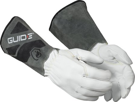 Guide Gloves 1270 Handske läder, kevlarsömmar 8, Arbetskläder