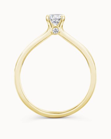 Elma 18 Karat Gelbgold Laborgezüchtete Diamant 0.50 Carat - Verlobungsringe & Trauringe bei Vanbruun