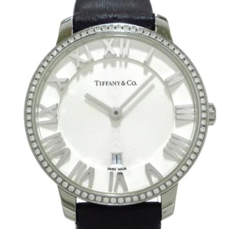 Tiffany & Co. Pre-owned Pre-owned Rustfrit stål watches Grå, Dame Vintage Ure, Størrelse: ONE Size
