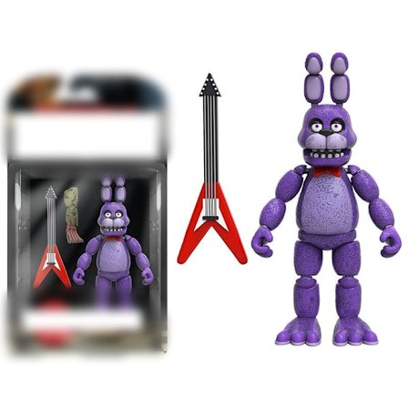 5" Leddelt Actionfigur: Five Nights at Freddy's (FNAF) - Bonnie Kaninen - Samleobjekt - Gaveidé - Officiel Me