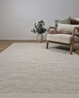 Ullmatta Torsby Creme - 75x150 cm - KM Carpets